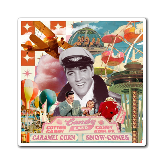 Cotton Candy Land Magnet