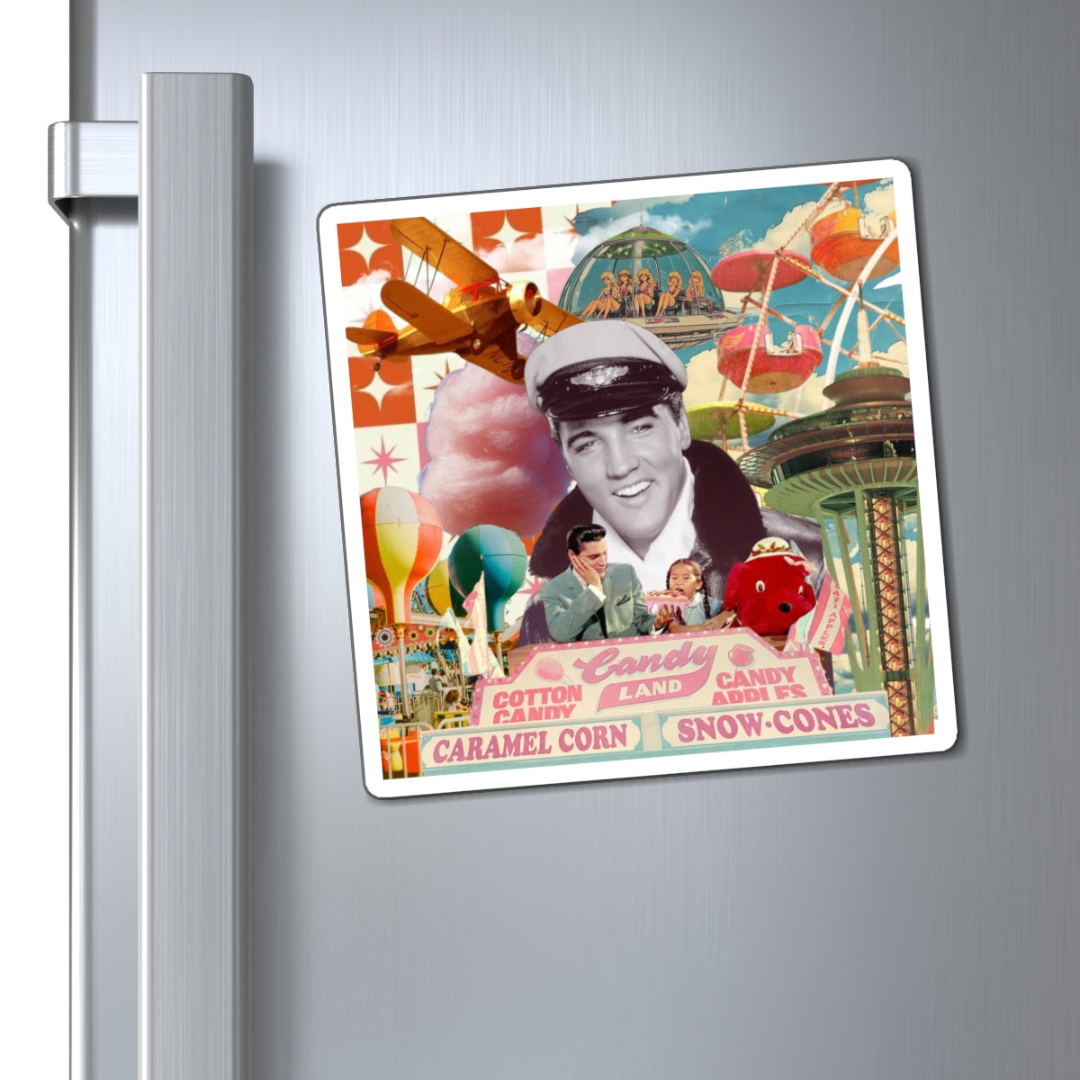 Cotton Candy Land Magnet