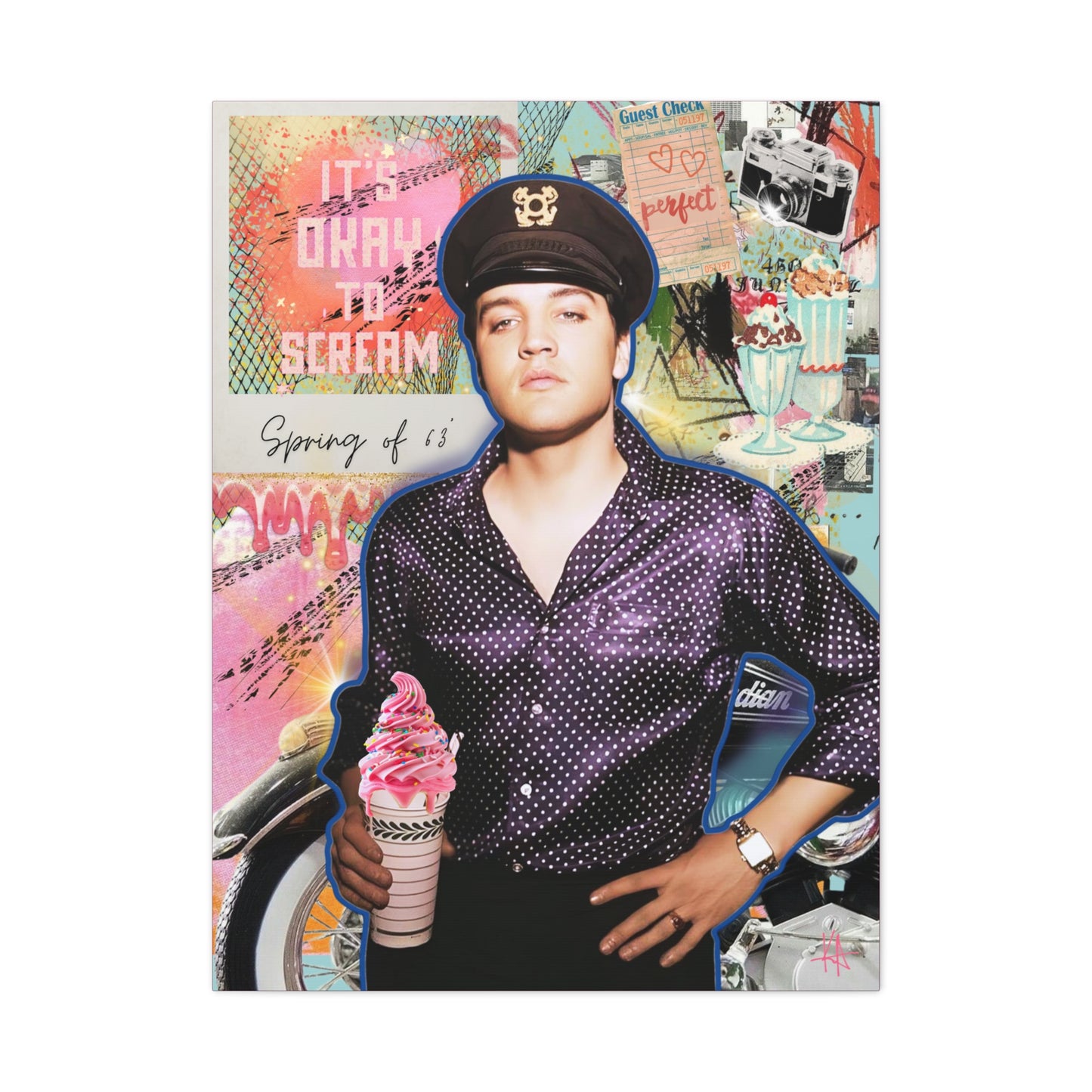 Sweet Treat Stretched CANVAS Print