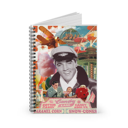 “Cotton Candy Land” Spiral Notebook - Ruled Line