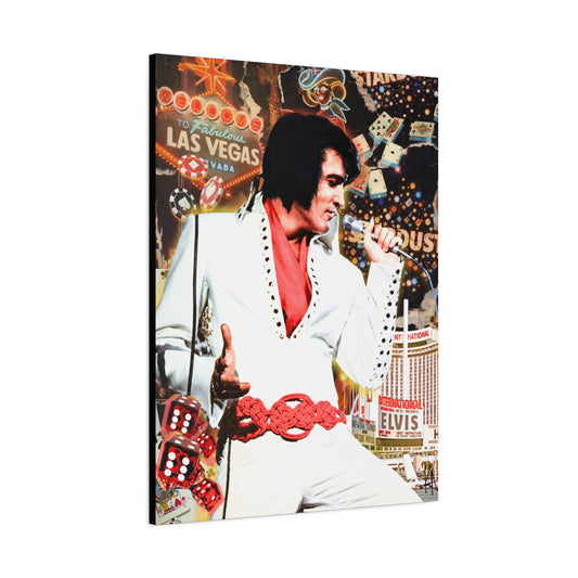 Bright Light City -Stretched CANVAS Print