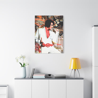 Bright Light City -Stretched CANVAS Print