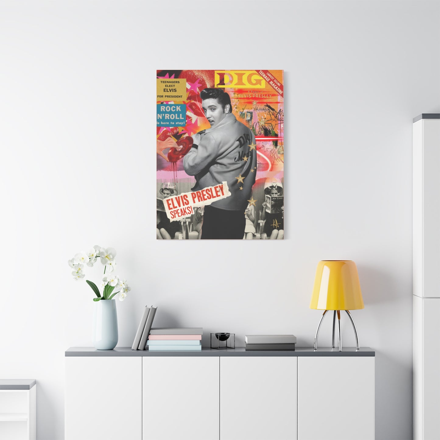 I Dig You- Stretched CANVAS Print