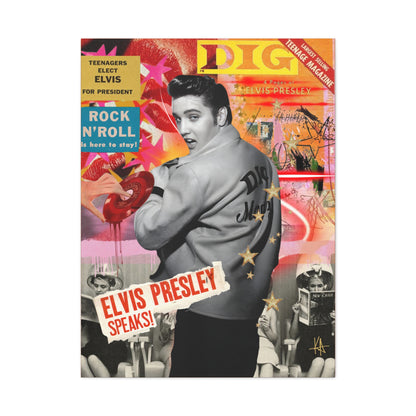 I Dig You- Stretched CANVAS Print