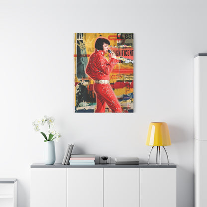 Burning Love Stretched CANVAS Print