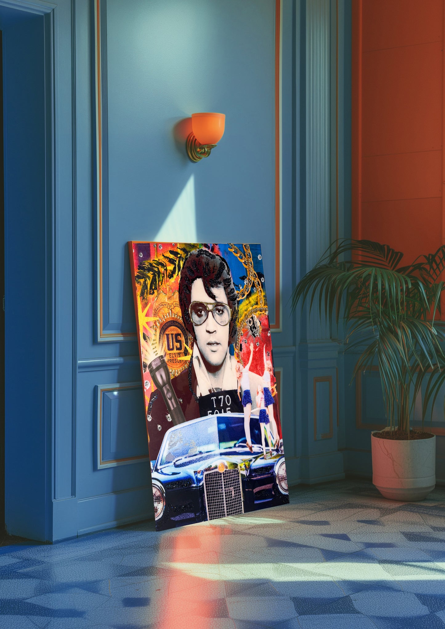 Mag me Know It- Original 18x24 Resin Canvas