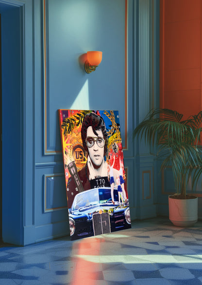 Mag me Know It- Original 18x24 Resin Canvas