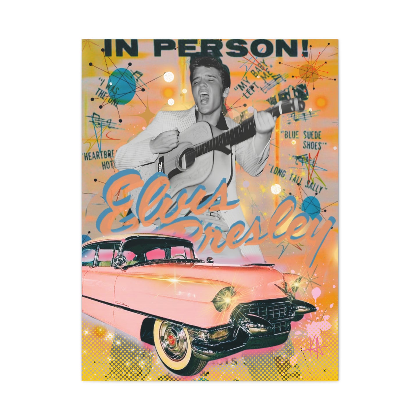 Good Rockin -Stretched CANVAS Print