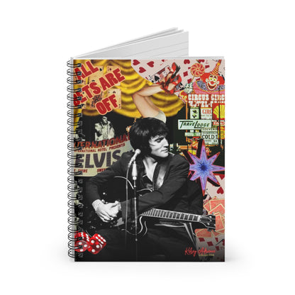 Vegas Nights Spiral Notebook - Ruled Line