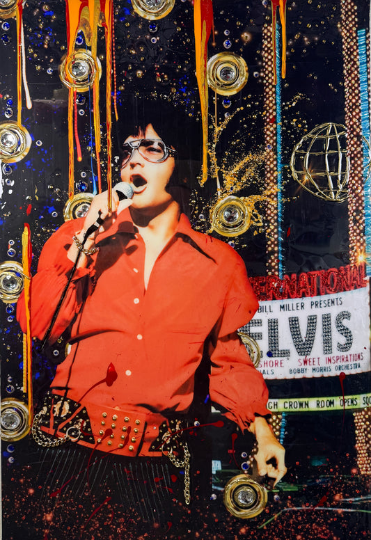 Oh Happy Day- Original 24x36 Resin Canvas