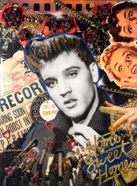 Back in Memphis- Original 18x24 Resin Canvas